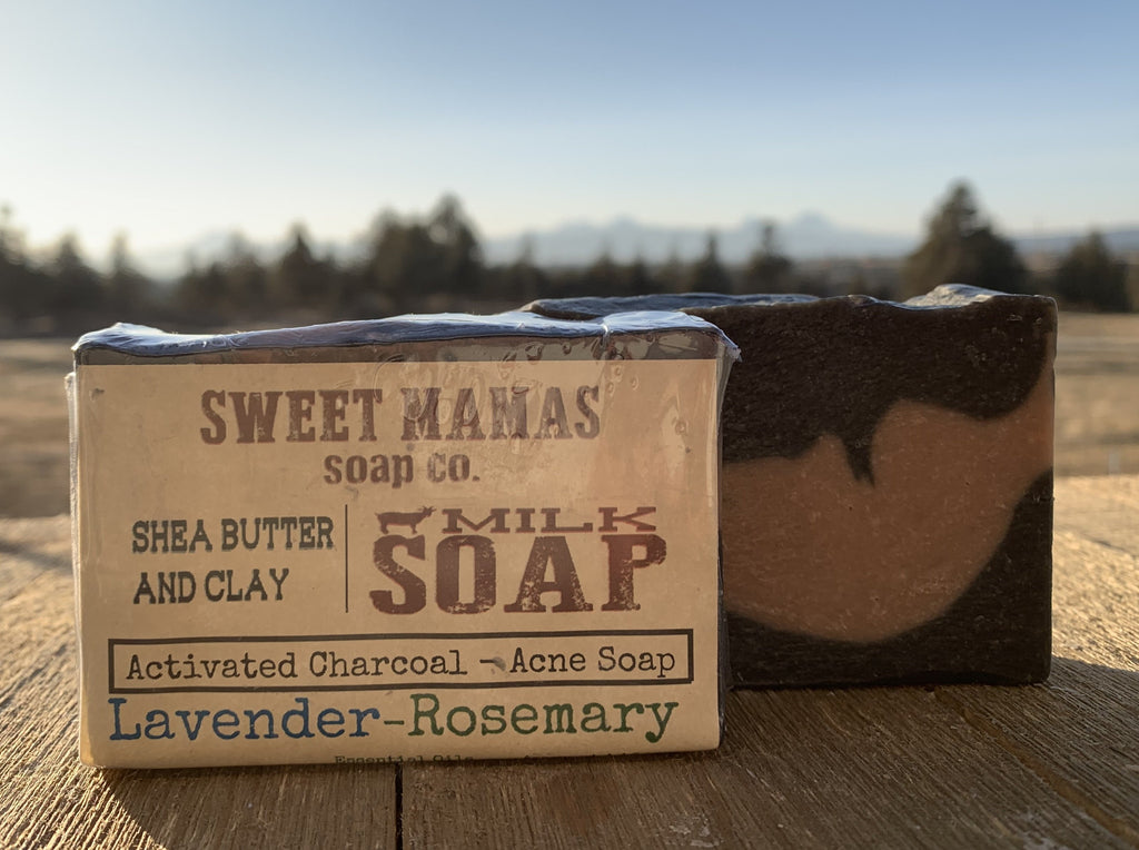 Lavender Rosemary - Charcoal Soap