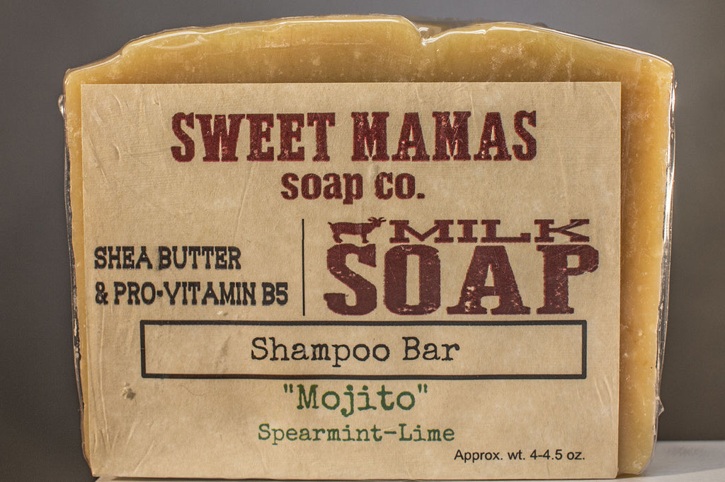 "Mojito" Lime-Spearmint Shampoo Bar
